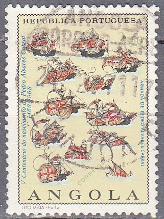 angola  scott no 545 used