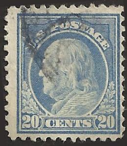 # 515 USED LIGHT ULTRAMARINE BEN FRANKLIN