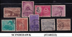 INDIA - 1957 YEAR UNIT COMPLETE - 9V - USED