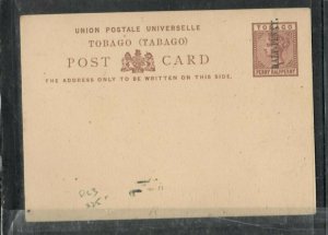 TOBAGO (P3005B)  QV  1/2D/1 1/2D   PSC UNUSED   PC3 