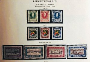 Liechtenstein B1-10 In Mounts CV$198