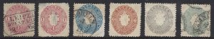 Saxony - SC# 17 thru 20 Some both used and unused - nice group  CV $100+