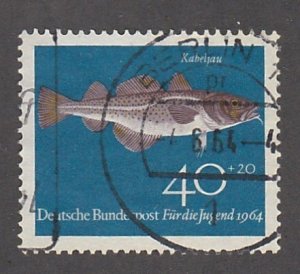 Germany # B399, Fish - Cod, Used. 1/3 Cat.