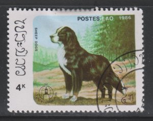 Laos 741 Dogs 1986