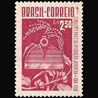 BRAZIL 1958 - Scott# 871 Agriculture Set of 1 NH