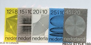 Netherlands, Scott #B457-61, Mint, Never Hinged