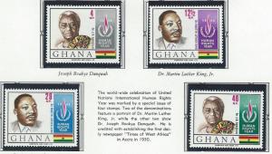 Ghana    mnh  sc 348 - 351