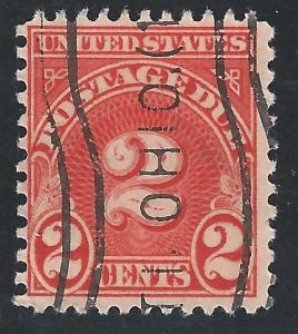 US #J71 2c Postage Due