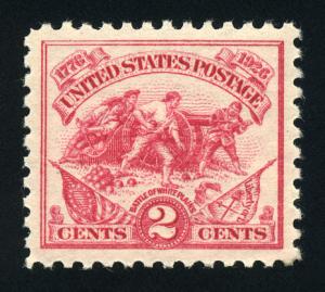 U.S. #629 MNH, OG, XF/S Centering