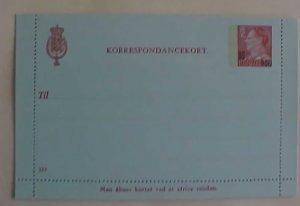 DENMARK LETTER CARDS # K 65B / 76 10 DIFF