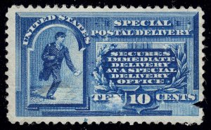 US Scott E1 Mint NG (damage cut on lower right) Special Delivery Lot AP2253 bhms