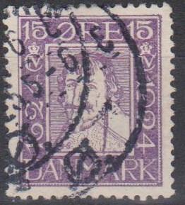 Denmark #169 F-VF Used CV $7.75 (A13026)