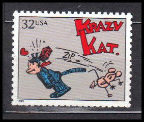 3000e 32c Krazy Kat Very Fine MNH KA9704
