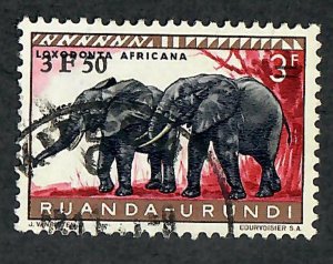 Ruanda-Urundi #153 used single