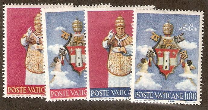 Vatican  Scott # 250-3   Mint never hinged