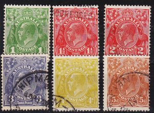 AUSTRALIEN AUSTRALIA [1937] MiNr 0097 ex ( O/used )