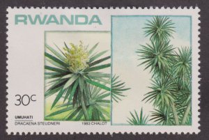 Rwanda 1168 Dracaena Steudneri 1984