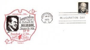 United States, District of Columbia, Inaugural Cover