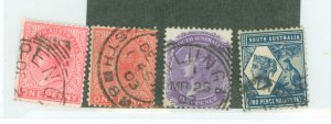 South Australia #115/115a/116/117 Used Single