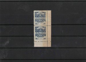 samoa mouted mint with gum stamps pair ref 11640