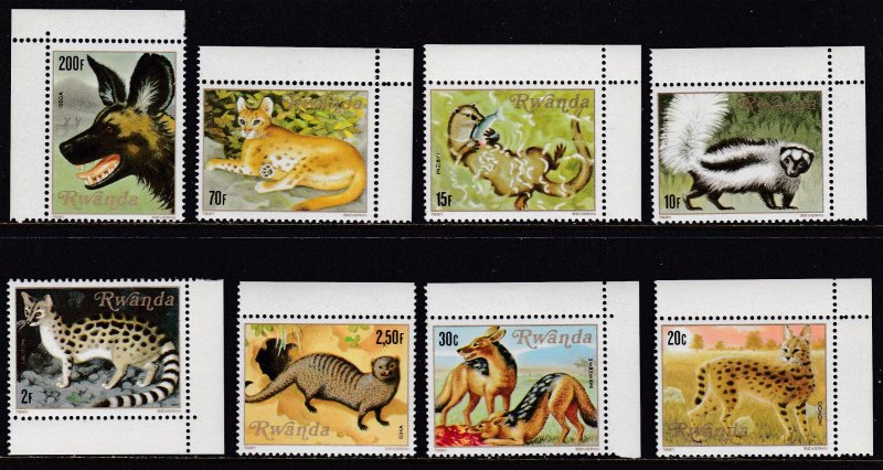 Rwanda, Fauna, Animals / MNH / 1981