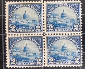 US Stamps - SC# 572 - MOG NH - Block Of 4 - Catalog Value = $600.00