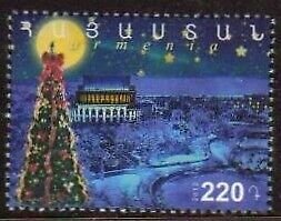 Armenia 608  New Year in Armenia  a single stamp  Scott #936  December 28  2012