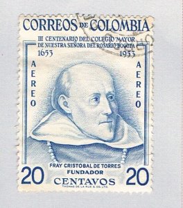 Colombia C264 Used Brother Cristobal de Torres 1954 (BP78204)