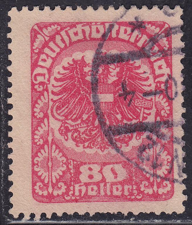 Austria 238 Coat of Arms, Greyish Paper 1920