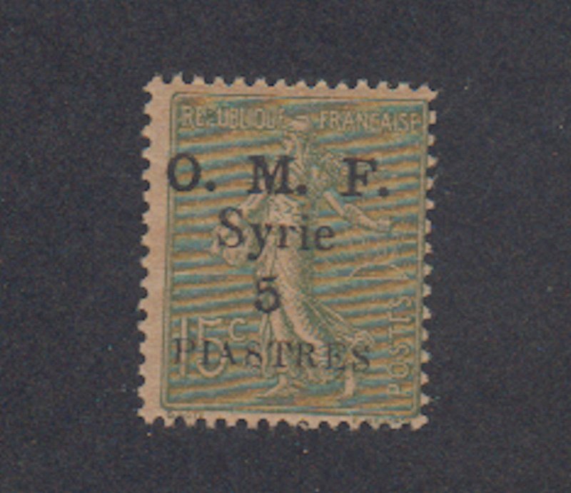 Syria - 1920 - SC 45 - MH