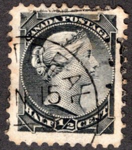 34, Scott, 1/2c, Small Queen Issue, Used, F/VF, 1882