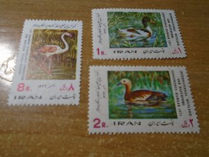 Birds : Iran  #  1582-84  MNH