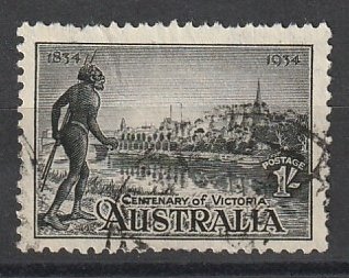 #144a Australia Used Perf 11.5 lot#191216-13