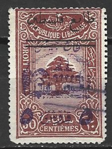 COLLECTION LOT 15132 LEBANON #RA2 1948 UNG CV+$17