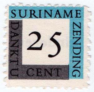 (I.B) Netherlands Cinderella : Suriname Children's Relief Fund 25c