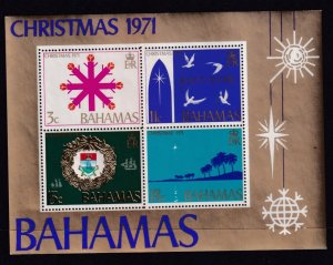 Bahamas 334a Christmas Souvenir Sheet MNH VF