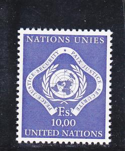 United Nations - Geneva  Scott#  14  MNH