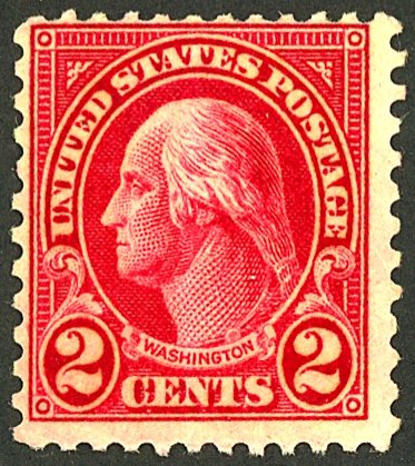 U.S. #634A MINT OG NH