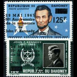 DAHOMEY 1967 - Scott# C55-6 Persons Set of 2 NH