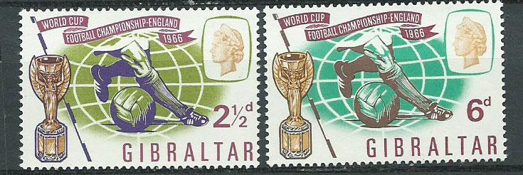 Gibraltar  SG 188 - 189 set  MVLH