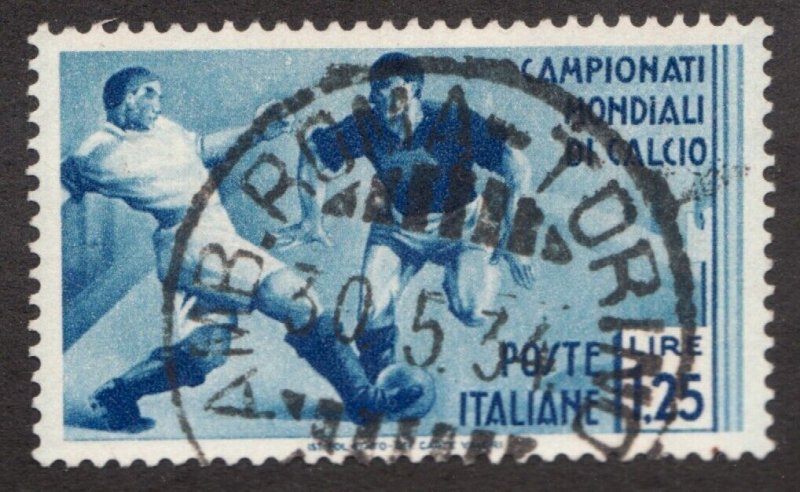 1934 Italy Sc #327 - World Soccer Football Championship Calcio - Used Cv$16