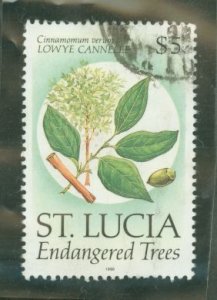 St. Lucia #963 Used Single