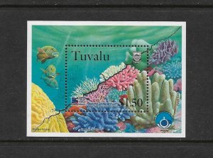 CORALS - TUVALU #780  MNH