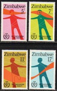 Zimbabwe Sc #438-441 MNH