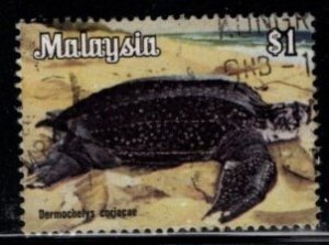 Malaysia - #179 Leatherback Turtle - Used