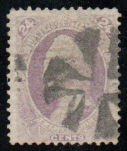 USA #142 F/VF, w/PF (06/24) CERT, strong F/VF centering, vivid color for this...