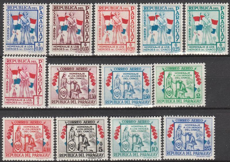 Paraguay #C233-45  MNH F-VF CV $3.25  (V4414L)