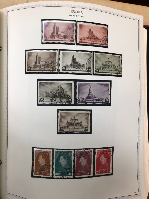 RUSSIA – PREMIUM FIVE VOLUMES COLLECTION 1850s-1990s – 423447