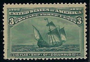 US Scott #232 Mint OG NH F-VF