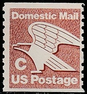 1947 MNH single C rate Eagle, coil version - no per item S&H fee
